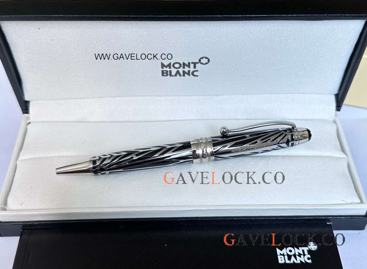 AAA Clone Montblanc Meisterstuck 100 Yrs Doue Classique 145 Midsize Ball Point